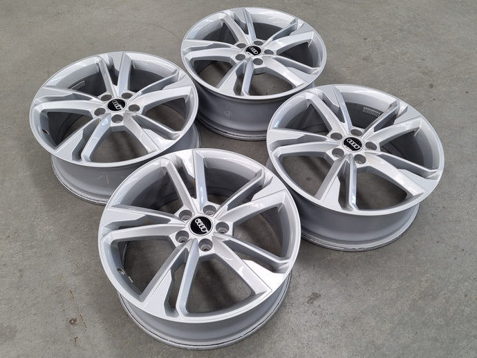 Genuine AUDI Q3 2021 Model 19 Inch Silver Alloy Wheels Set of 4