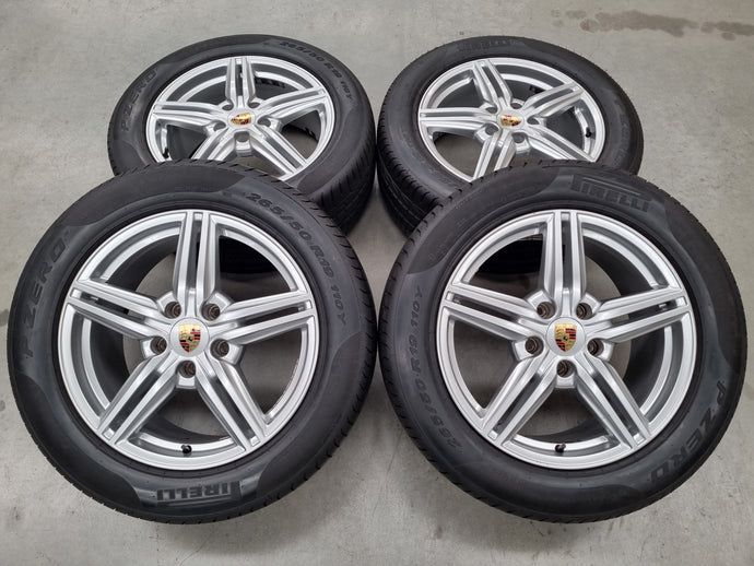 Genuine Porsche Cayenne 19 Inch Wheels and Pirelli Tyres Set of 4