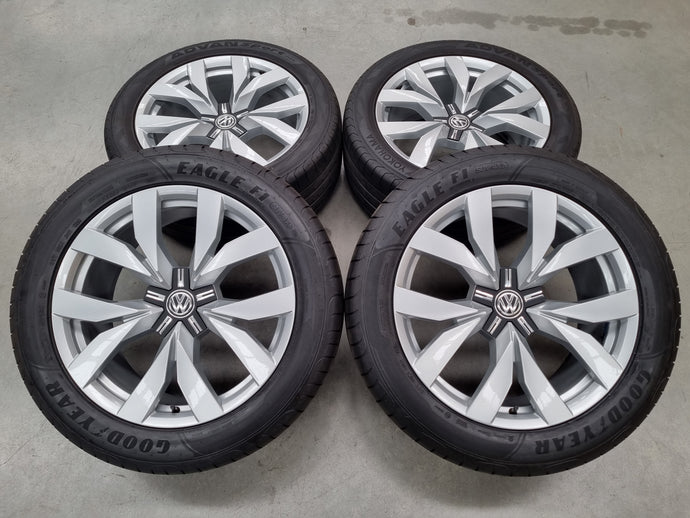 Genuine Volkswagen Touareg CR 20 Inch Wheels and Tyres Set of 4