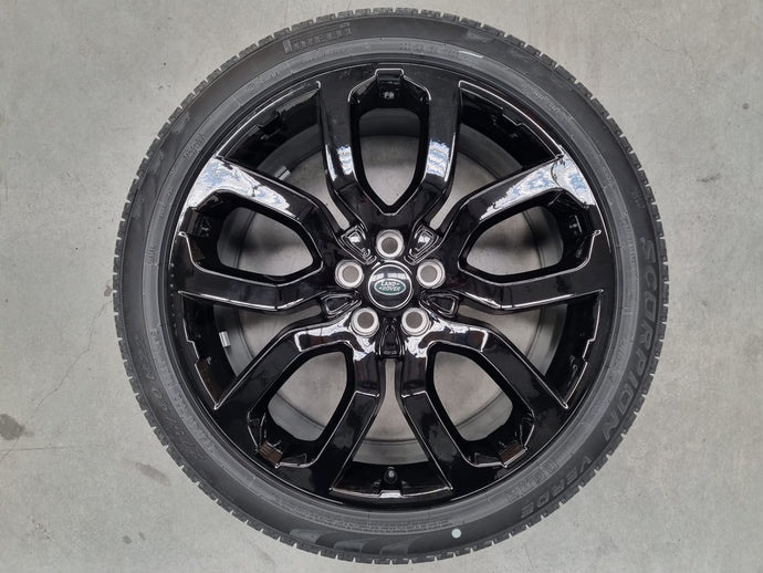 Genuine Range Rover Sport 22 Inch HSE Black Wheel and Tyre Single