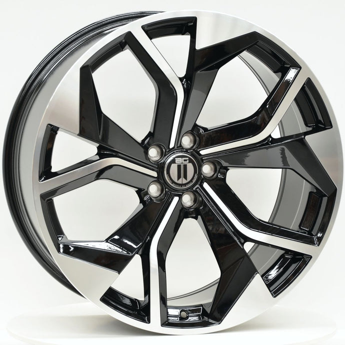 CONCEPT 21x9.5 ET35 5/112 Black Machined