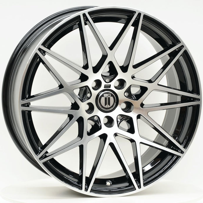 GT 20 Inch Staggered M3/M4 F80/F82/F83 Black Machined