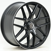 Load image into Gallery viewer, AM636 22 Inch Staggered Black Machined Lip
