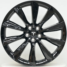 Load image into Gallery viewer, TURBINE Style 22 Inch Staggered Gloss Black - TESLA Model X
