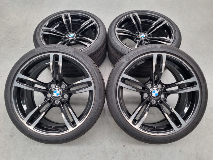Genuine BMW M3 M4 F80 F82 Style 437M 19 Inch Wheels and Tyres Set of 4